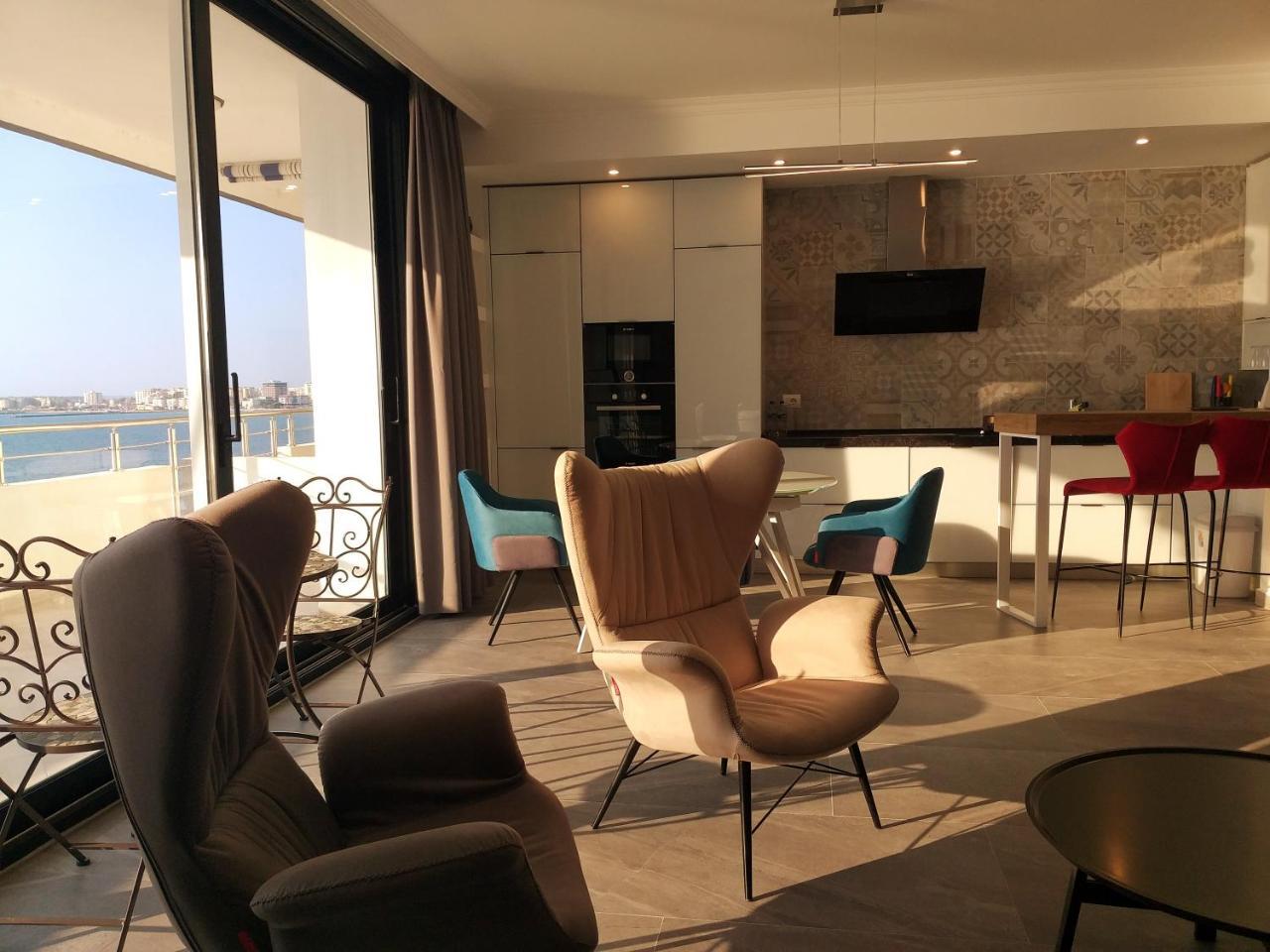Sea Dream Apartment Vlorë Esterno foto